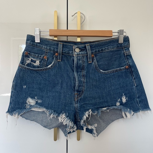 Levi's Pants - Levi's 501 Original High Rise Denim Shorts